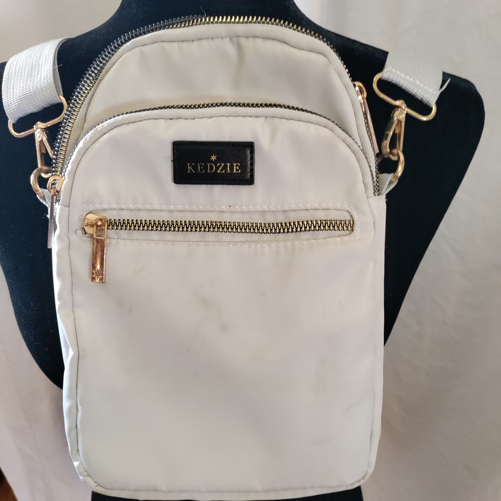 Kedzie Gray Convertible Crossbody Bag.